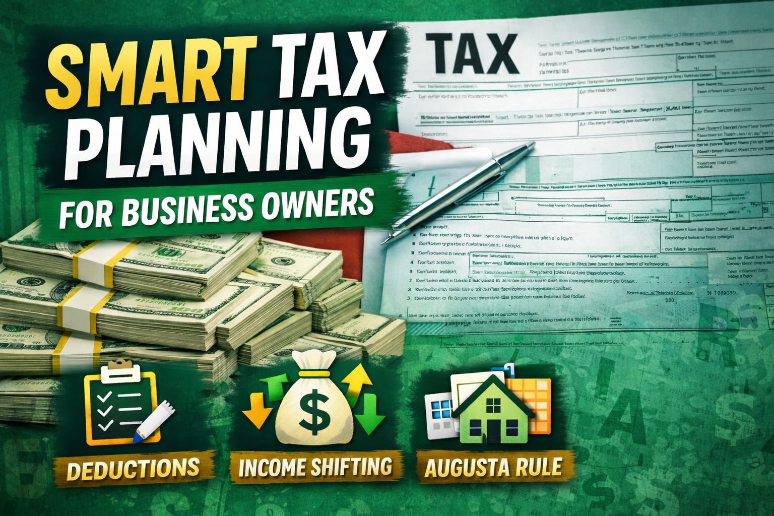 The Tax “Loopholes” Every Business Owner Should Know (And Why They’re 100% Legal)